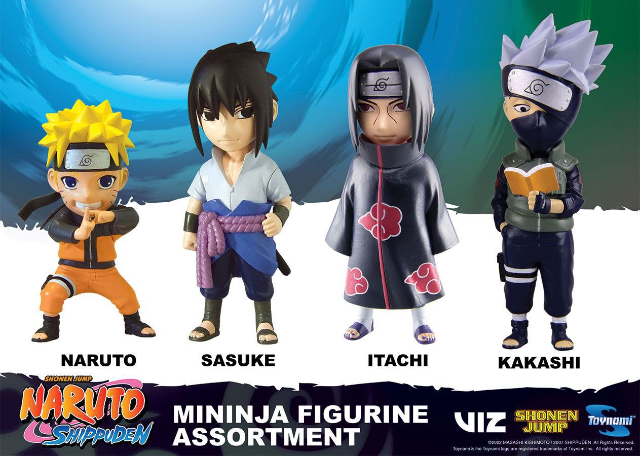 Naruto Shippuden Mininja Mini Figure Sasuke 8 cm