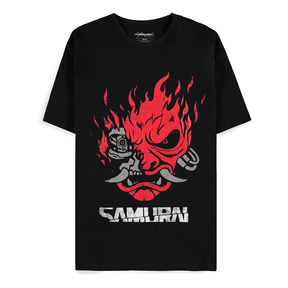 Cyberpunk 2077 T-Shirt Samurai Bandmerch Size L