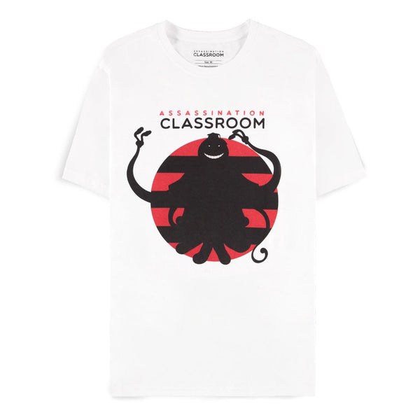 Assassination Classroom T-Shirt Koro-Sensei White Size S