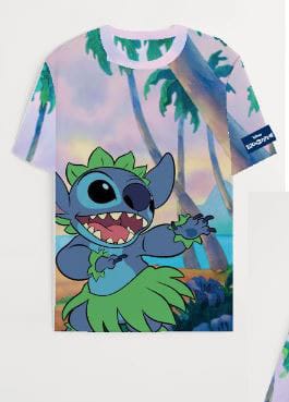 Lilo & Stitch T-Shirt AOP Size L