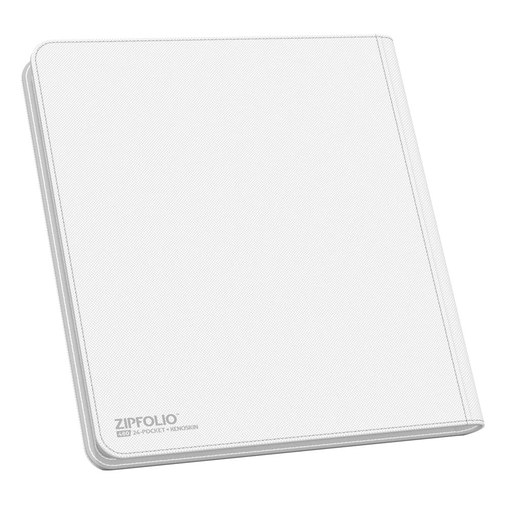 Ultimate Guard Zipfolio 480 - 24-Pocket XenoSkin (Quadrow) - White