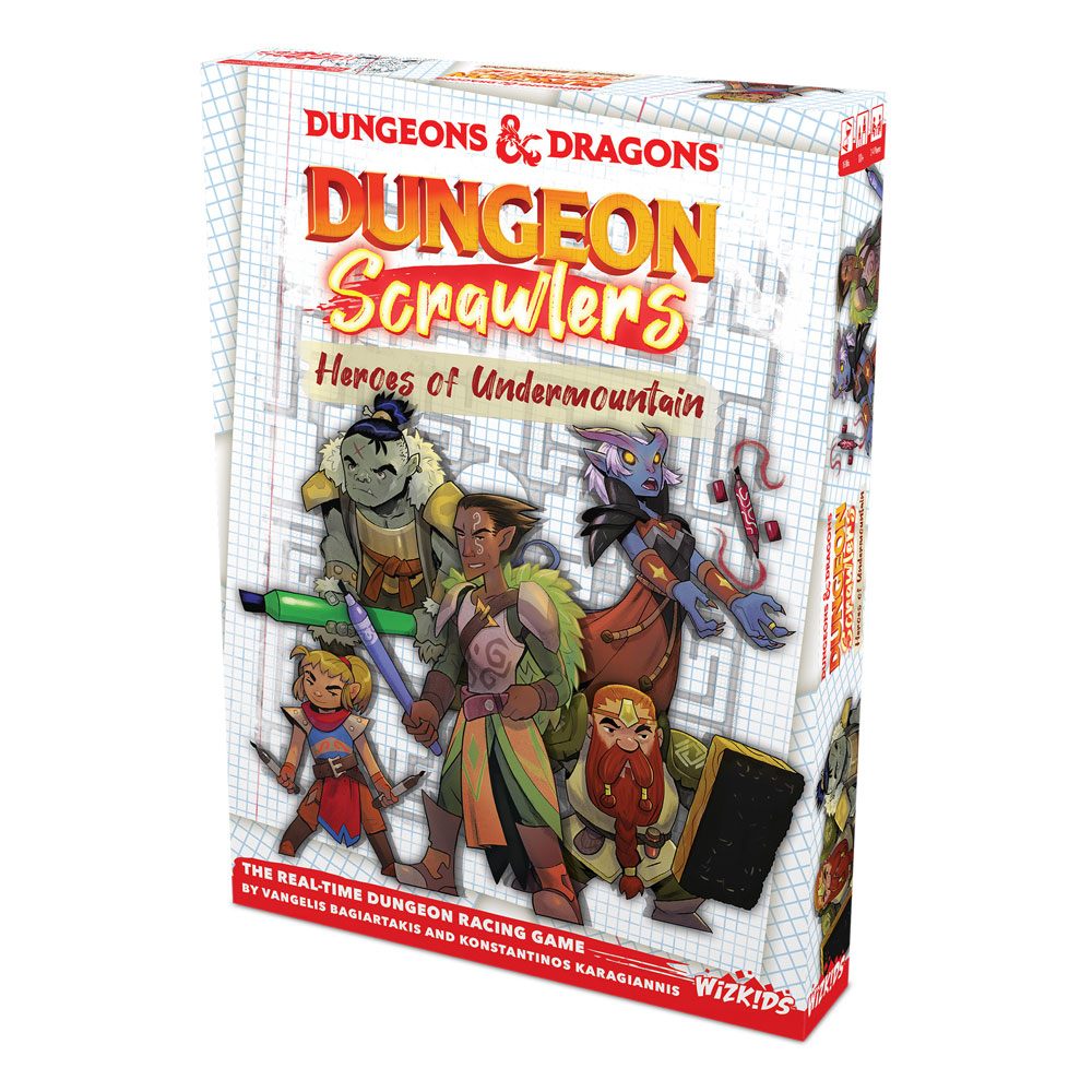 D&D Dungeon Scrawlers: Heroes of Undermountain Board Game *English Version*