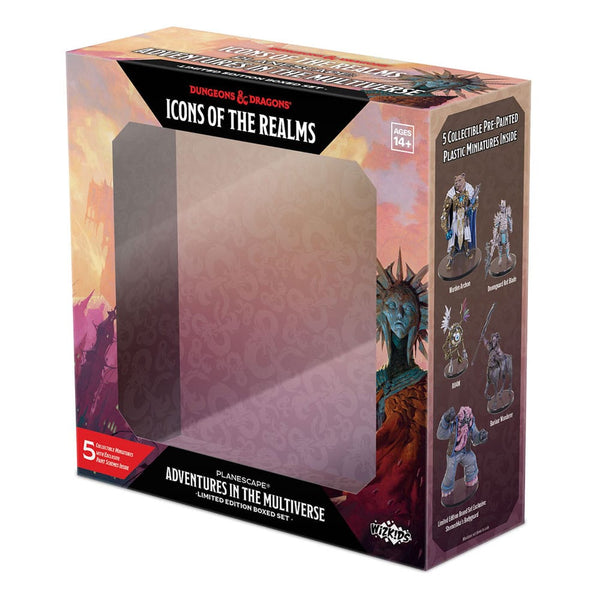 D&D Icons of the Realms: Planescape Prepainted Miniature Adventures in the Multiverse - Limited Edition Boxed Set