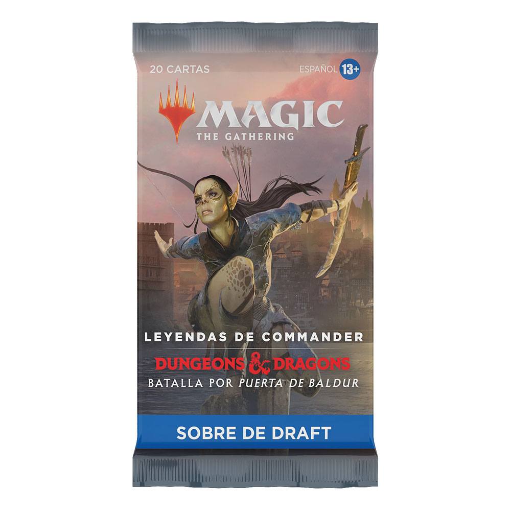 Magic the Gathering Leyendas de Commander: Batalla por Puerta de Baldur Draft Booster Display (24) spanish