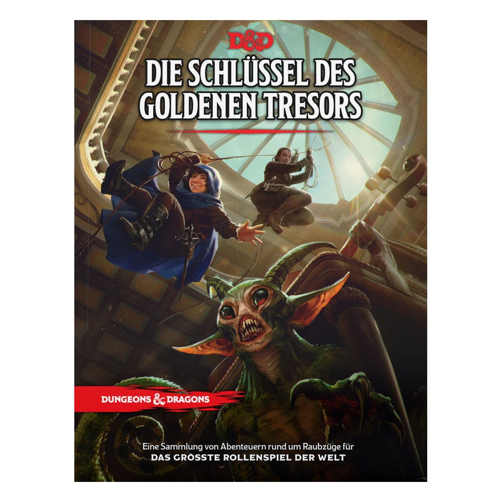 Dungeons & Dragons RPG Adventure Die Schlüssel des Goldenen Tresors german